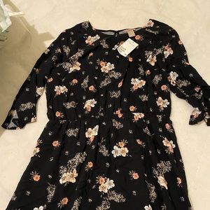 Never-worn H&M floral dress